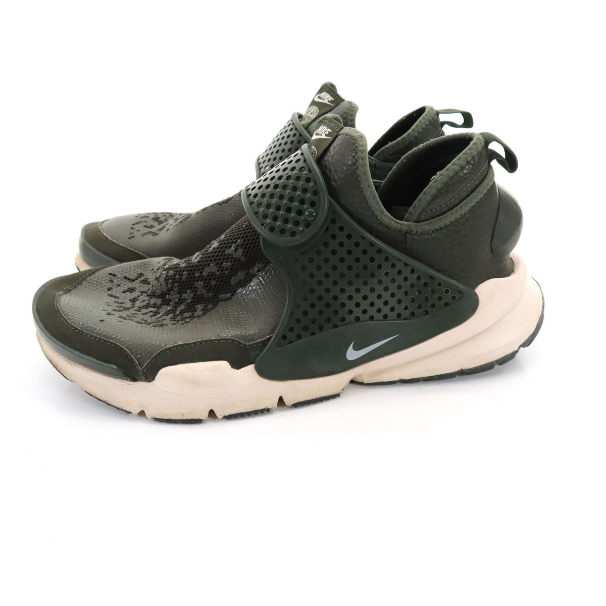 ストーンアイランド Stone Island コラボ ソックダート ミッド スニーカー 27 カーキ 910090-300 メンズ 古着 ストーンアイランド Stone Island コラボ ソックダート ミッド スニーカー 27 カーキ 910090-300 メンズ 古着