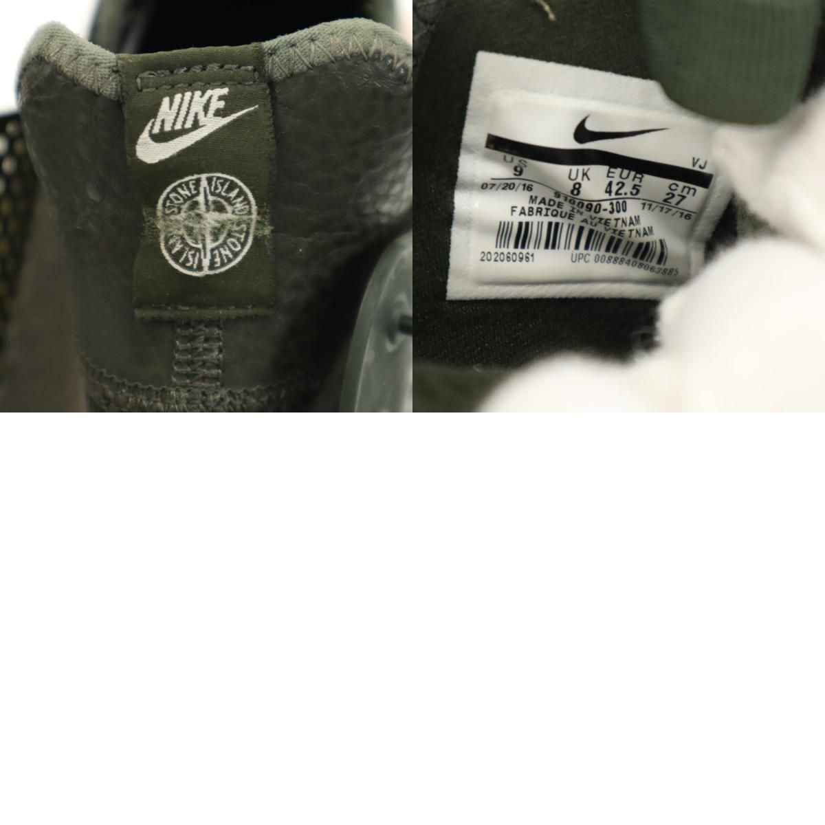 ストーンアイランド Stone Island コラボ ソックダート ミッド スニーカー 27 カーキ 910090-300 メンズ 古着 ストーンアイランド Stone Island コラボ ソックダート ミッド スニーカー 27 カーキ 910090-300 メンズ 古着