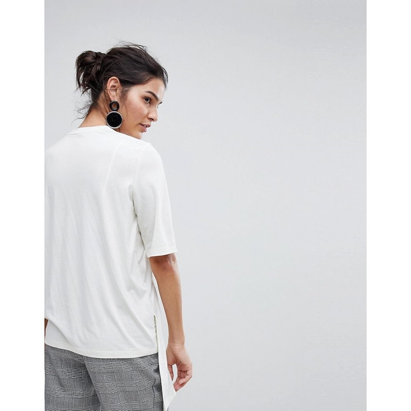 ワイ エー エス レディース トップス【Y.A.S Frill Top】White ワイ エー エス レディース トップス【Y.A.S Frill Top】White