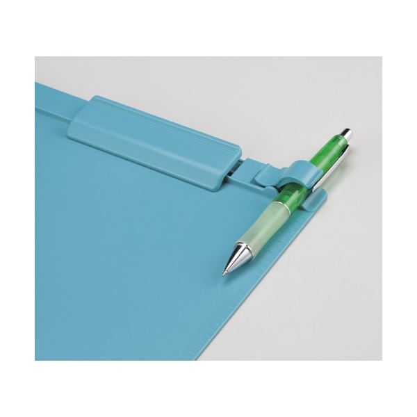 (まとめ) セキセイ クリップボード A4タテ SSS-3056P-15ネイビーブルー 1枚 (×30セット)