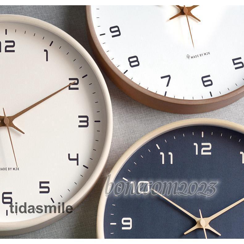 【2025年新品】壁掛け時計 掛け時計 おしゃれ ナチュラル 静音 見やすい シンプル インテリア飾り デジタル 木目 とけい 子供部屋 リビング お祝い プレゼント 非電波出荷が早い