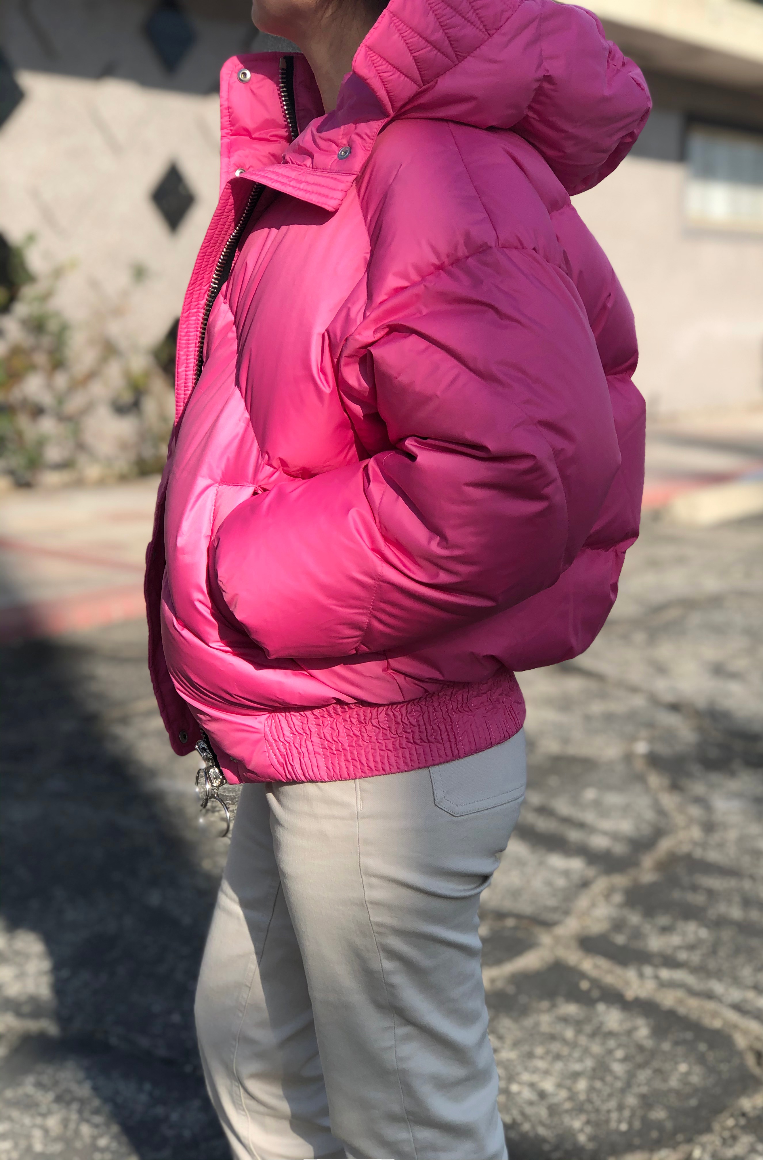 してオプシ Dunlope Short Puffer Jacket : Ienki Ienki