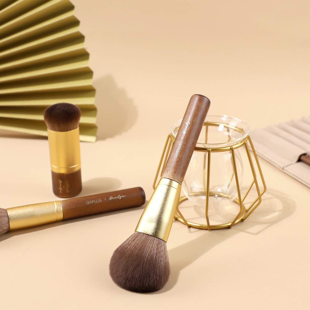 SIXPLUS X マリリン メイクブラシ10本セット シックスプラス Melodyシリーズ