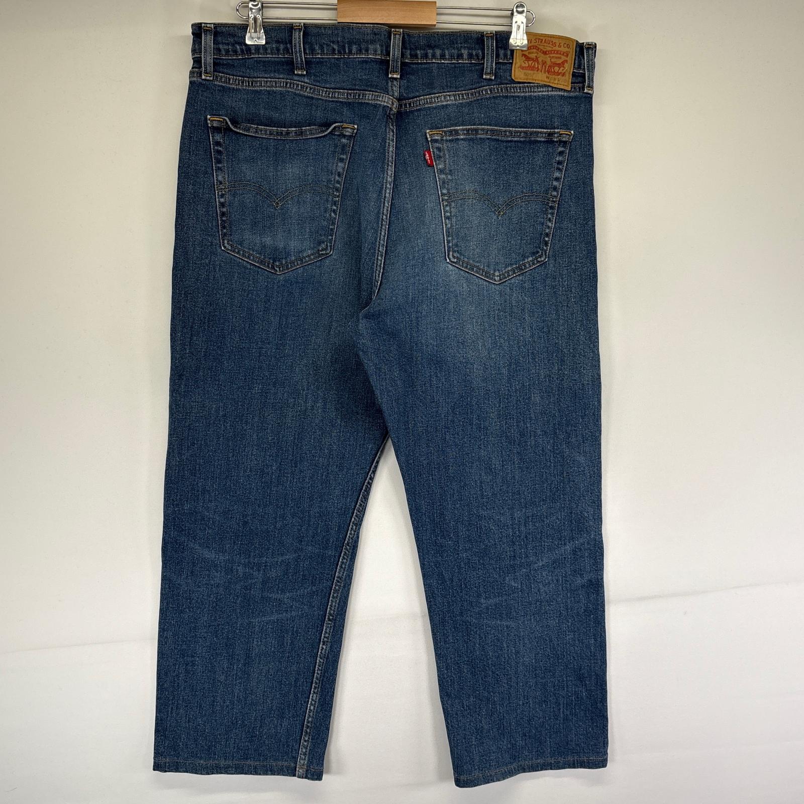 古着 デニムパンツ 505 ストレート ジーパン ジーンズ 5ポケット 大きいサイズ w38 L30 ブルー メンズ 古着 デニムパンツ 505 ストレート ジーパン ジーンズ 5ポケット 大きいサイズ w38 L30 ブルー メンズ