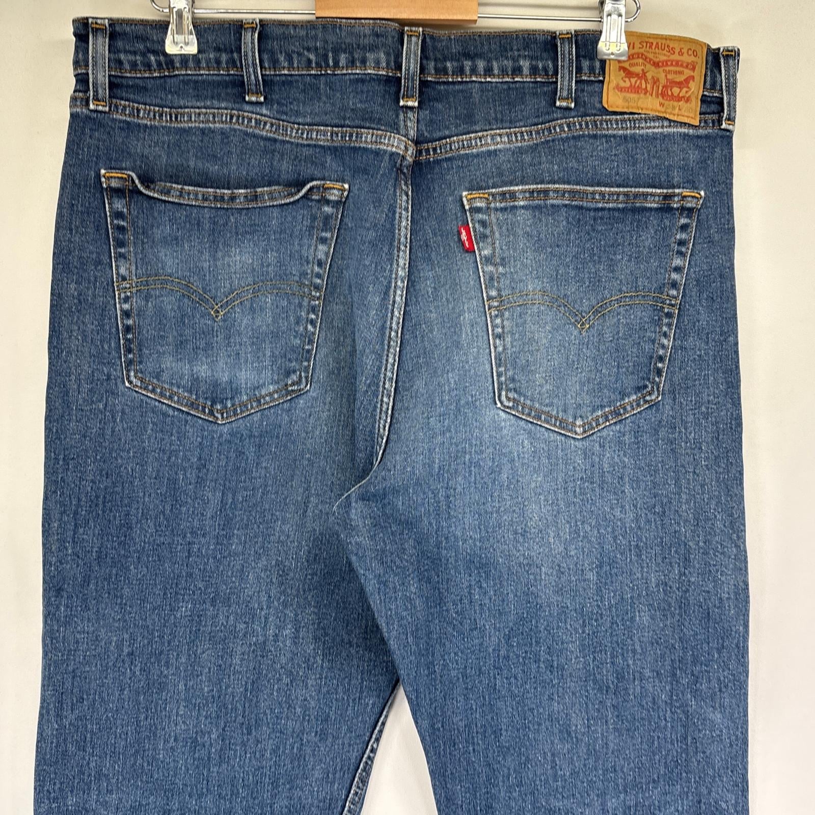 古着 デニムパンツ 505 ストレート ジーパン ジーンズ 5ポケット 大きいサイズ w38 L30 ブルー メンズ 古着 デニムパンツ 505 ストレート ジーパン ジーンズ 5ポケット 大きいサイズ w38 L30 ブルー メンズ