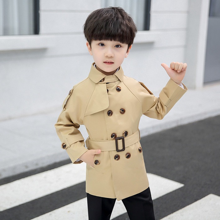 韓国子ども服　トレンチコート
