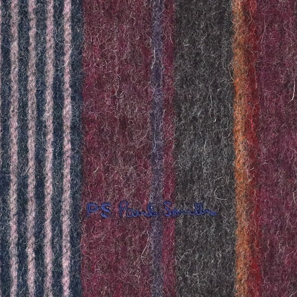 マフラー M2A-150K-M459 メンズ ネイビー バーガンディ マフラー M2A-150K-M459 メンズ ネイビー バーガンディ