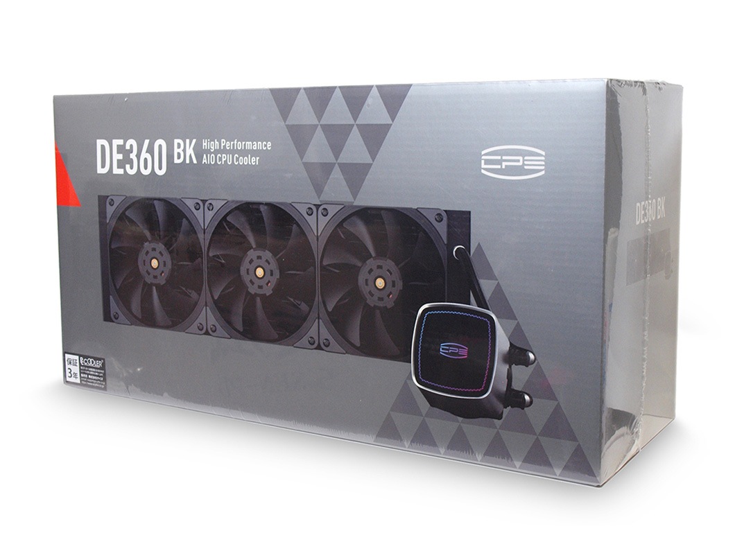 CPS DE360-BK [BLACK] 水冷CPUクーラー