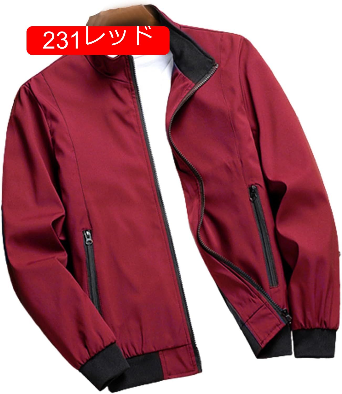 メンズ ブルゾン ジャケット メンズ スタンドカラー 春秋 長袖 立ち襟 ジャケット 軽量 ビジネス カジュアル カッコイイ ショート 山登り 釣る シンプル ジャンパー おしゃれ ストリート トップ mdprevattcaulkingandwaterproofing.com