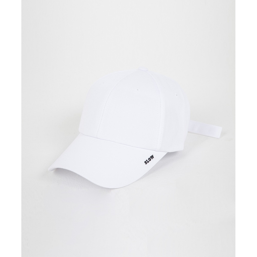 SLOW ACID Xバックルキャップ[ホワイト]