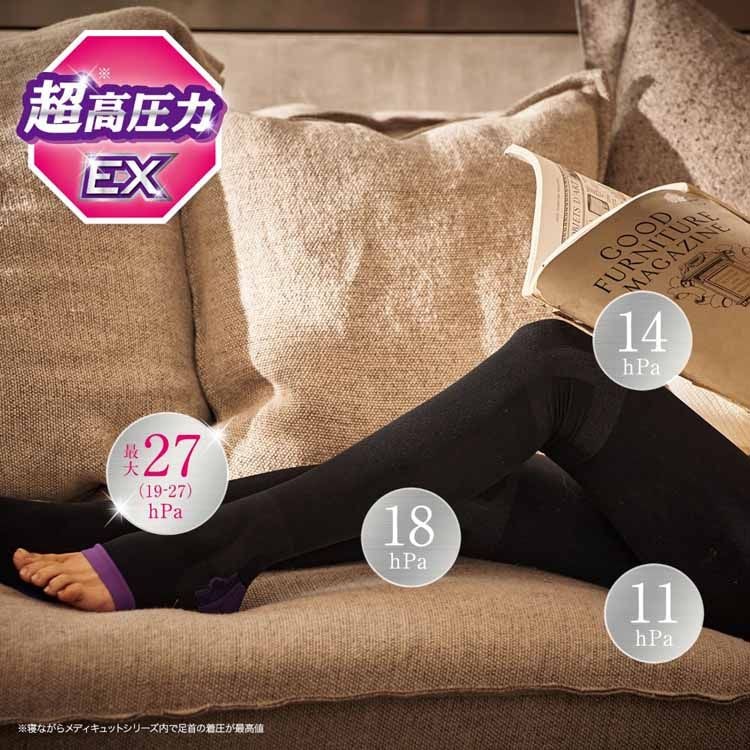 【イチオシ商品】【2個セット】 超高圧力EX 寝ながら メディキュット フルレッグ Lサイズ ダイエット レギンス タイツ 靴下 メガ割 【イチオシ商品】【2個セット】 超高圧力EX 寝ながら メディキュット フルレッグ Lサイズ ダイエット レギンス タイツ 靴下 メガ割