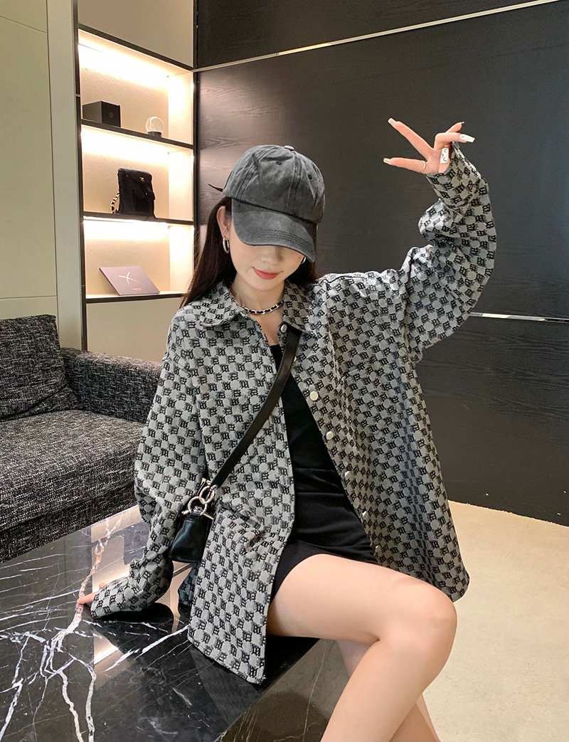 CHECKERS BRAND inc長袖トップス チェック柄 長袖トップス