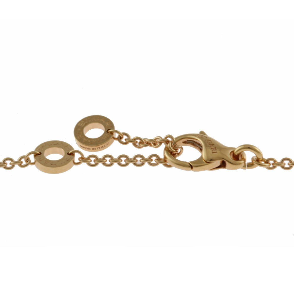 ブルガリ B-ZERO.1 ビーゼロワン デザインレジェンド ネックレス 18金 K18ピンクゴールド BVLGARI 中古 美品