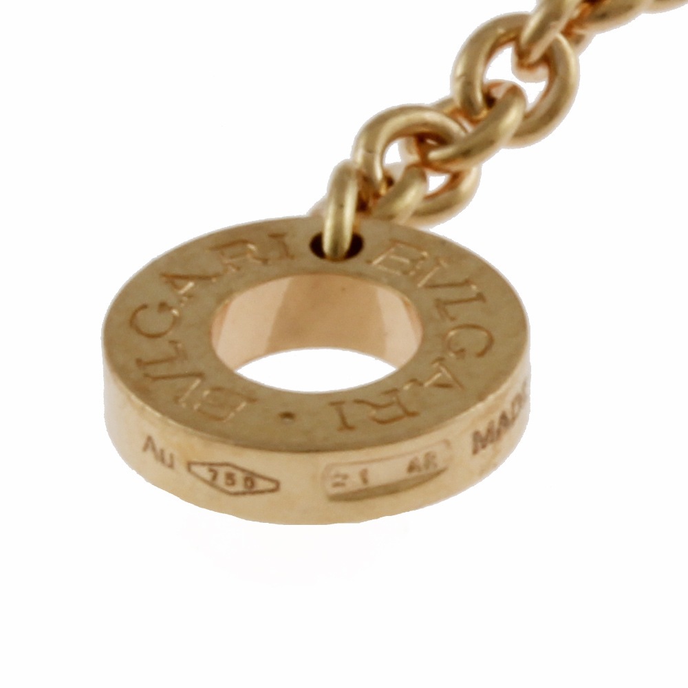 ブルガリ B-ZERO.1 ビーゼロワン デザインレジェンド ネックレス 18金 K18ピンクゴールド BVLGARI 中古 美品