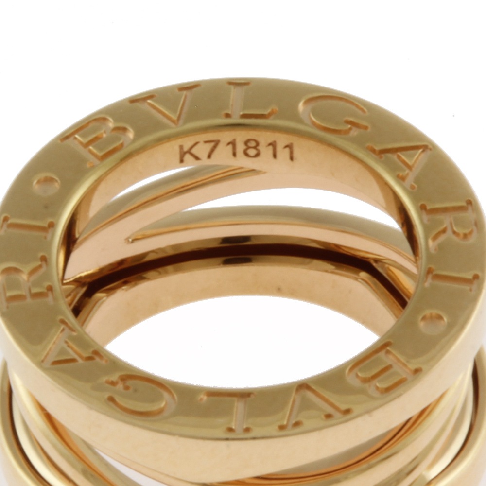 ブルガリ B-ZERO.1 ビーゼロワン デザインレジェンド ネックレス 18金 K18ピンクゴールド BVLGARI 中古 美品