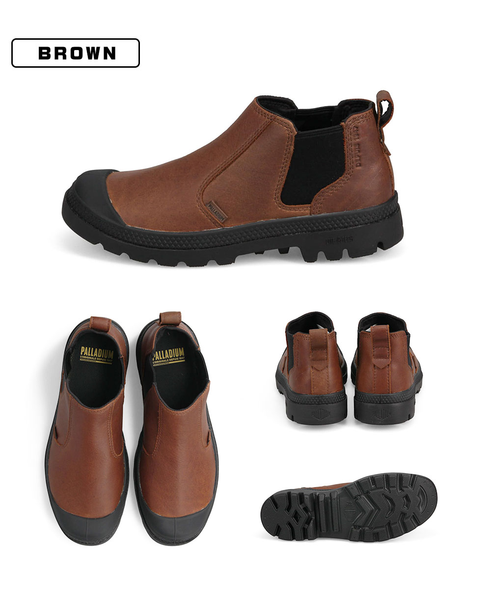 LITE+ CHELSEA WP ブーツ メンズ レディース 防水 サイドゴア ショートブーツ