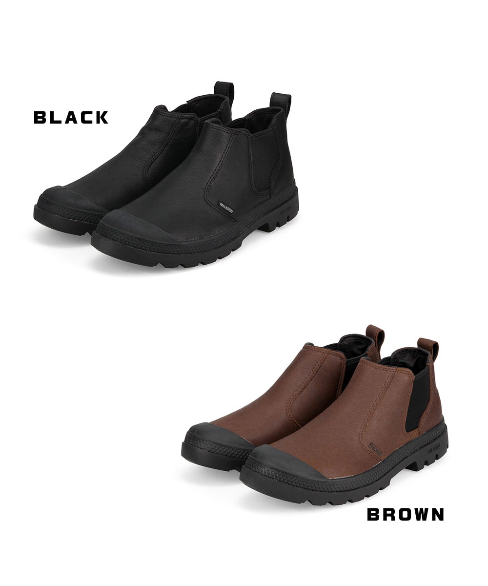 LITE+ CHELSEA WP ブーツ メンズ レディース 防水 サイドゴア ショートブーツ