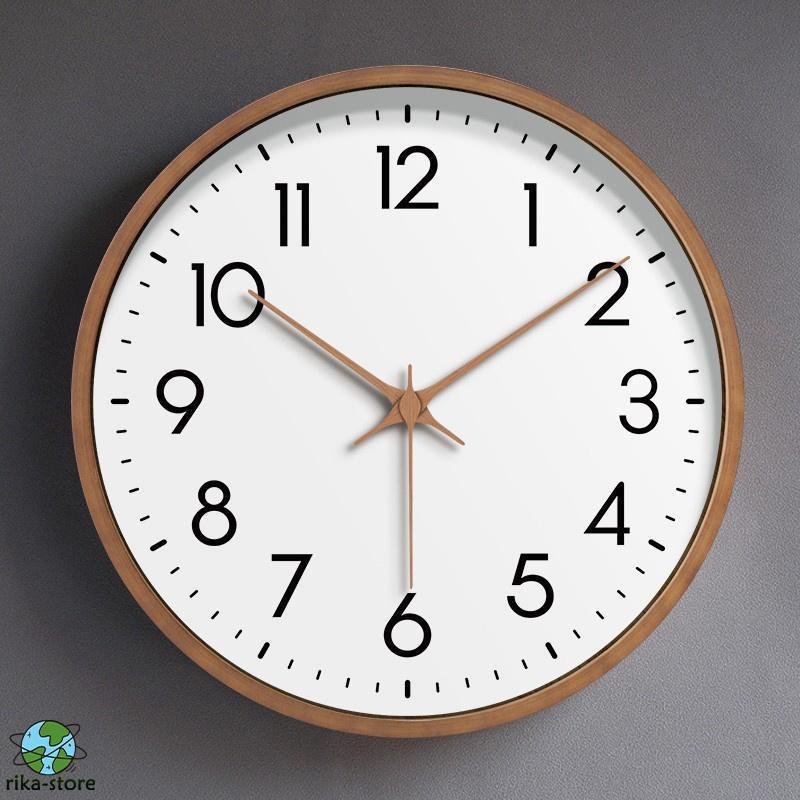 出荷が早い掛け時計 壁掛け時計 おしゃれ 時計 静音 デジタル ウォールクロック インテリア 大きい ナチュラル シンプル スイープ 大数字 見やすい 非