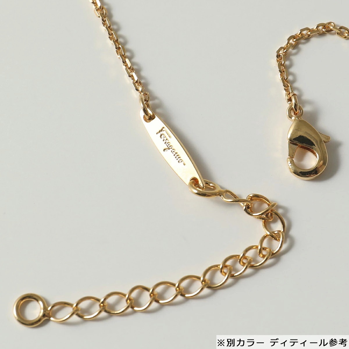 FERRAGAMO フェラガモ 76 0133 002 アイコン モチーフ ネックレス ペンダント PLDLUCID レディース