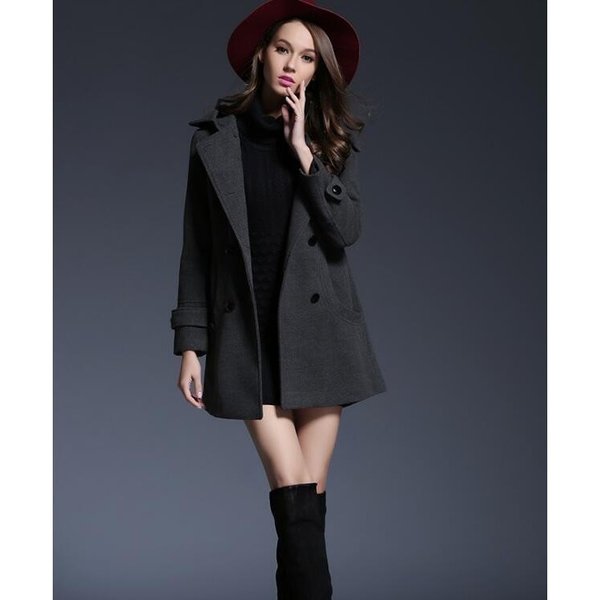 チェスターコート レディースラシャコート メルトンコート ロングピーコート 女性用 コート 大きい
