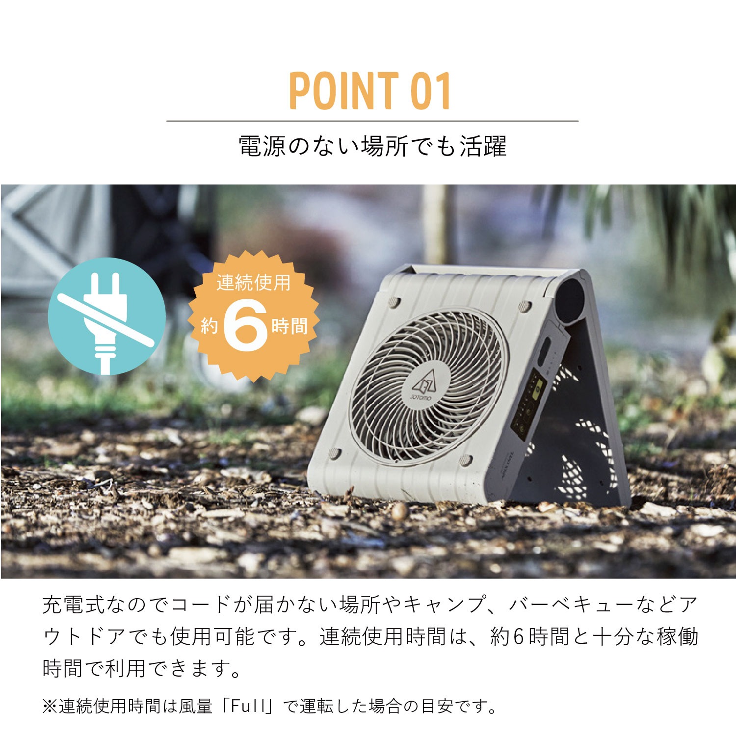ソーラー パワーファン 2 扇風機 サーキュレーター ソーラーパネル コードレス 防水 大風量 省エネ APF-570