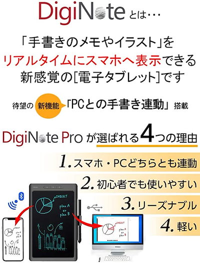 からカスタ Pro手書きパッド 電子メモ Pc周辺機器 消耗品 電子ノート もあったり Wcsw Org