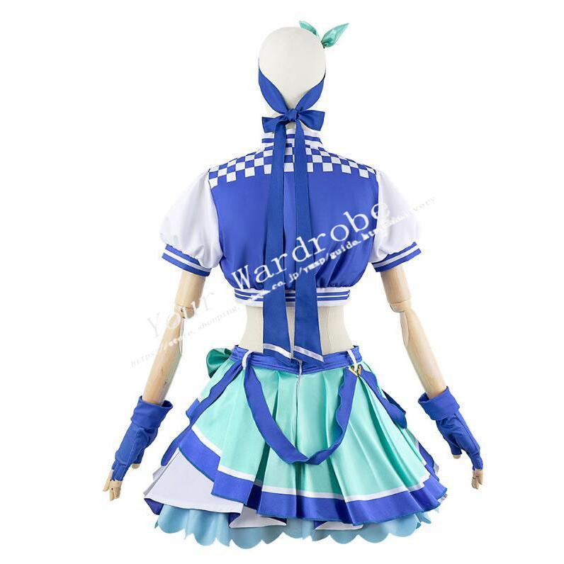 ウマ娘 プリティーダービー 風 マチカネタンホイザ コスプレ衣装 ウィッグ コスチューム 演出服 アニメ ゲーム cosplay 変装_4