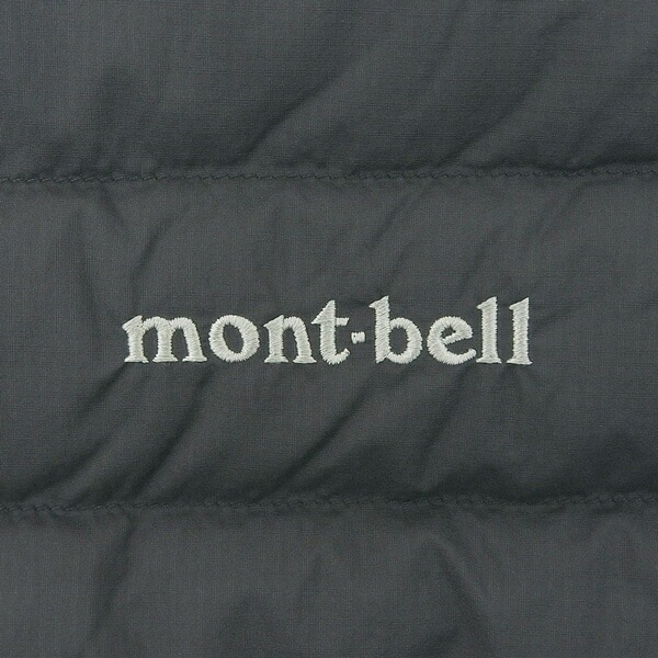 モンベル ダウンジャケット メンズ スペリオダウン ラウンドネックジャケット XSサイズ ダークグレー 1101666 mont-bell