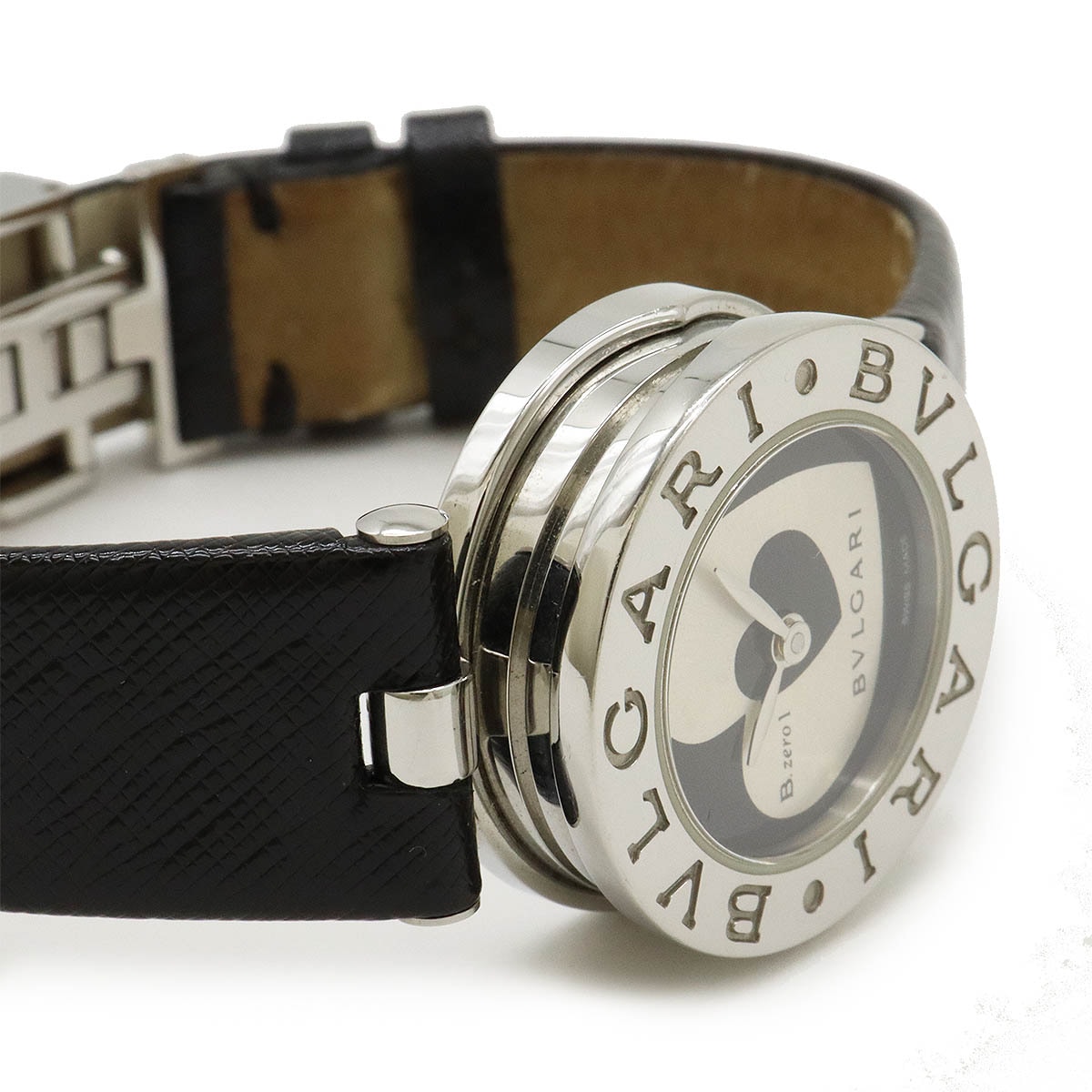 ブルガリ ビーゼロワン BZ22S ダブルハート 純正革ベルト レディース 時計 ブルガリ ビーゼロワン BZ22S ダブルハート 純正革ベルト レディース