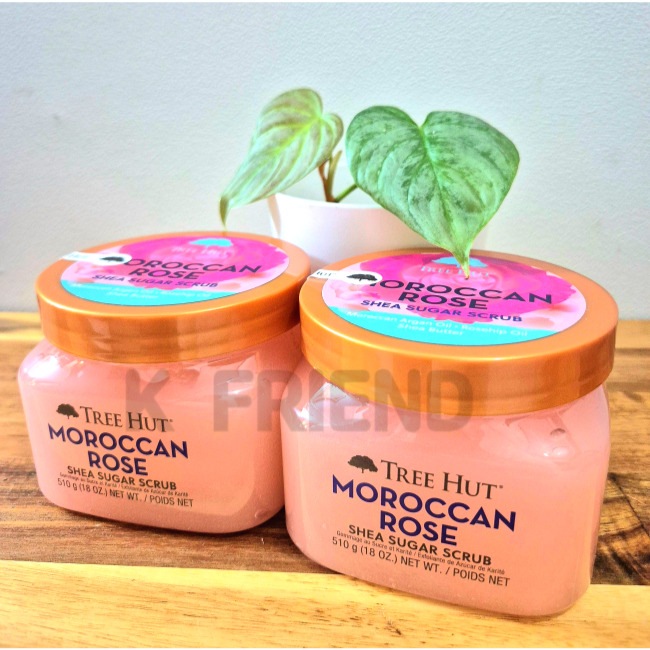 [1+1]シアシュガースクラブモロカンローズ510g x 2個 スクラブ人気 スクラブおすすめ 肌つるつる ボディケア 保湿スクラブ 角質ケア 自宅スパ 全身に使える ヒジヒザ対策