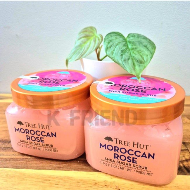 [1+1]シアシュガースクラブモロカンローズ510g x 2個 スクラブ人気 スクラブおすすめ 肌つるつる ボディケア 保湿スクラブ 角質ケア 自宅スパ 全身に使える ヒジヒザ対策