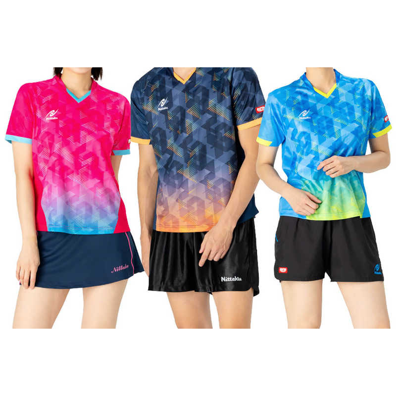 ニッタク 卓球用品 Nittaku ユニセックス スカイコープシャツ ピンク 2XO NW2214 ニッタク 卓球用品 Nittaku ユニセックス スカイコープシャツ ピンク 2XO NW2214