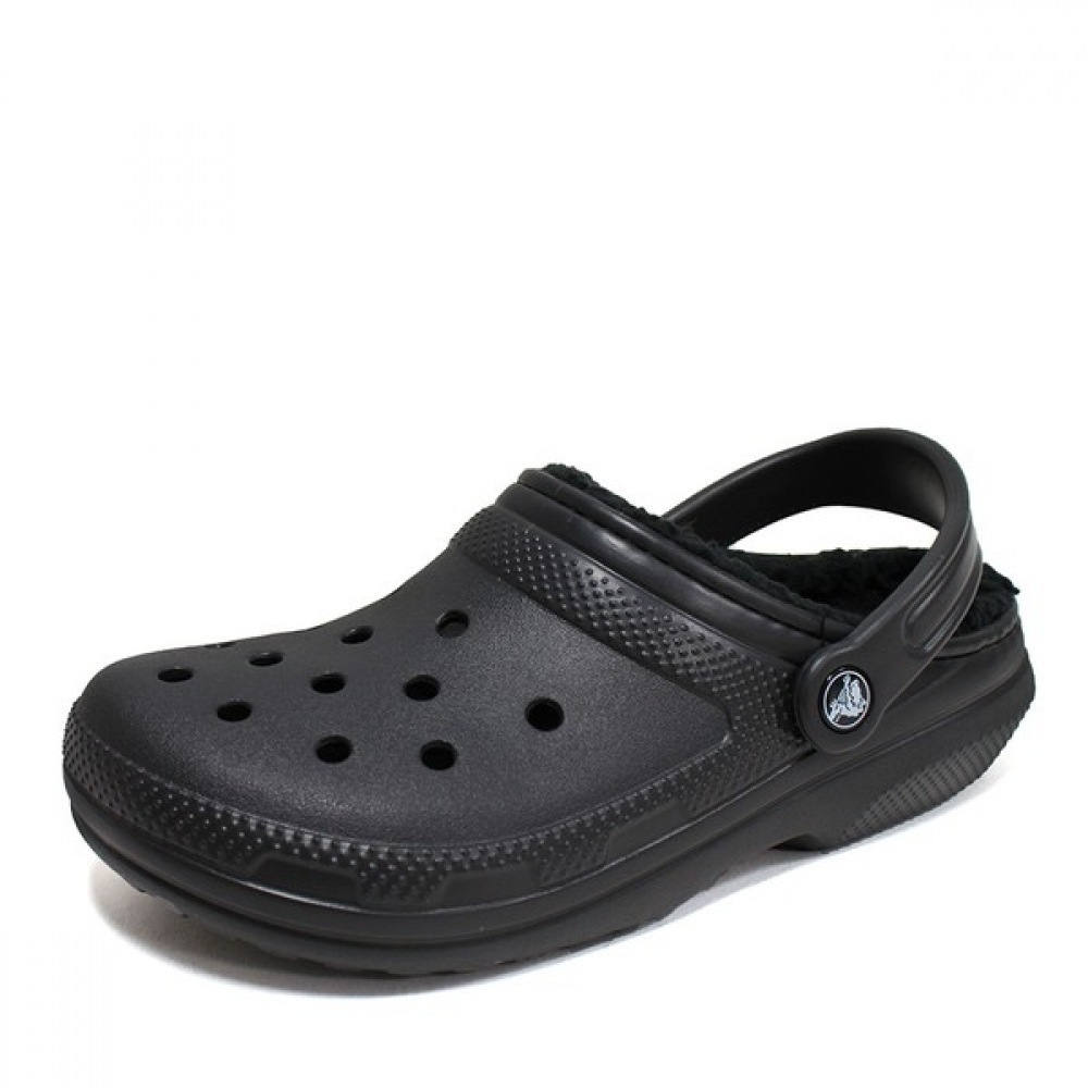 [クロックスシューズ] クロックスクラシック裏地付きクロッグブラック 203591-060