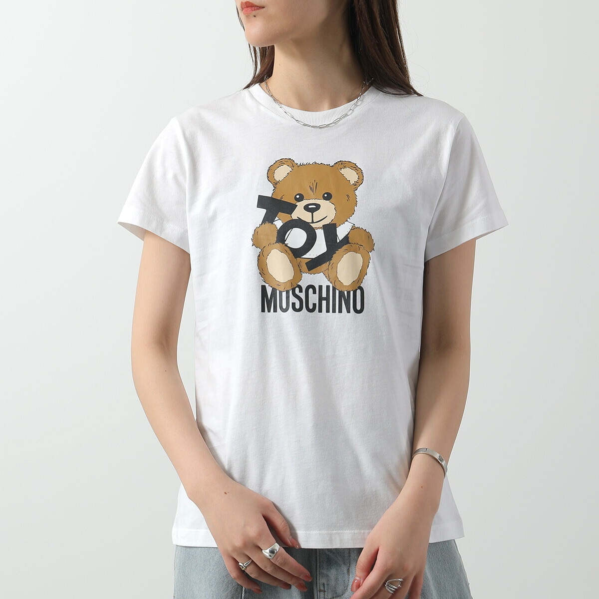 MOSCHINO KIDS モスキーノ キッズ 半袖 Tシャツ H9M04K LAA03 レディース ガールズ コットン クルーネック テディベア カラー2色 【mega】 MOSCHINO KIDS モスキーノ キッズ 半袖 Tシャツ H9M04K LAA03 レディース ガールズ コットン クルーネック テディベア カラー2色 【mega】