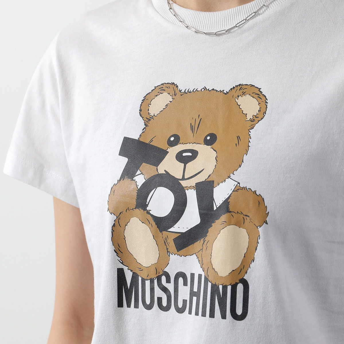 MOSCHINO KIDS モスキーノ キッズ 半袖 Tシャツ H9M04K LAA03 レディース ガールズ コットン クルーネック テディベア カラー2色 【mega】 MOSCHINO KIDS モスキーノ キッズ 半袖 Tシャツ H9M04K LAA03 レディース ガールズ コットン クルーネック テディベア カラー2色 【mega】