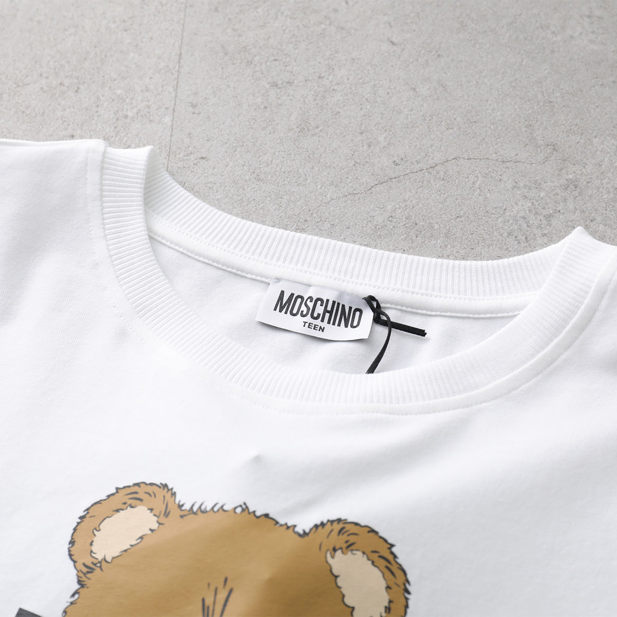 MOSCHINO KIDS モスキーノ キッズ 半袖 Tシャツ H9M04K LAA03 レディース ガールズ コットン クルーネック テディベア カラー2色 【mega】 MOSCHINO KIDS モスキーノ キッズ 半袖 Tシャツ H9M04K LAA03 レディース ガールズ コットン クルーネック テディベア カラー2色 【mega】