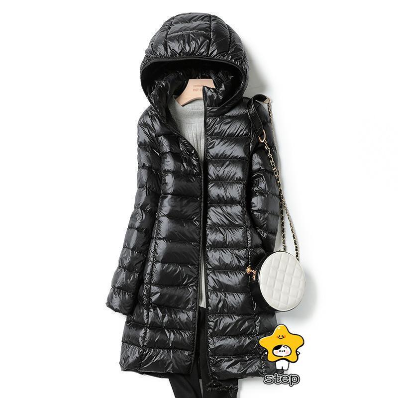 ダウンコート レディース ダウンジャケット ロングコート 軽量 スリム フード付き ライトダウン ウルトラライト 秋冬 暖かい キルティング 着痩せ ダウンコート レディース ダウンジャケット ロングコート 軽量 スリム フード付き ライトダウン ウルトラライト 秋冬 暖かい キルティング 着痩せ