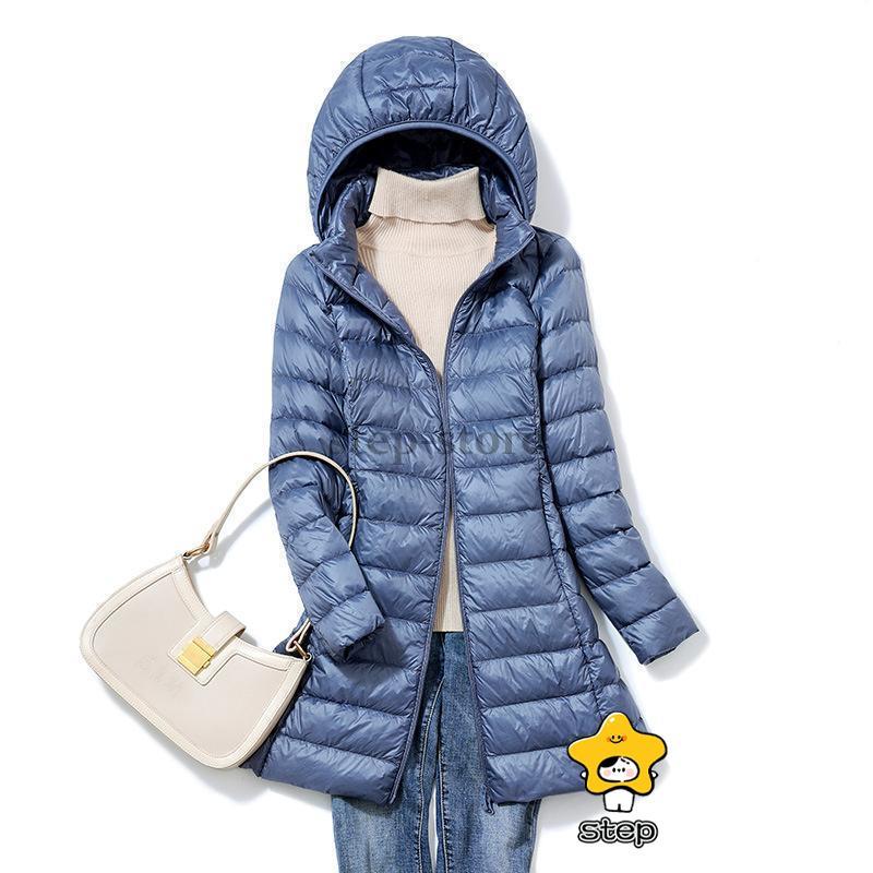 ダウンコート レディース ダウンジャケット ロングコート 軽量 スリム フード付き ライトダウン ウルトラライト 秋冬 暖かい キルティング 着痩せ ダウンコート レディース ダウンジャケット ロングコート 軽量 スリム フード付き ライトダウン ウルトラライト 秋冬 暖かい キルティング 着痩せ