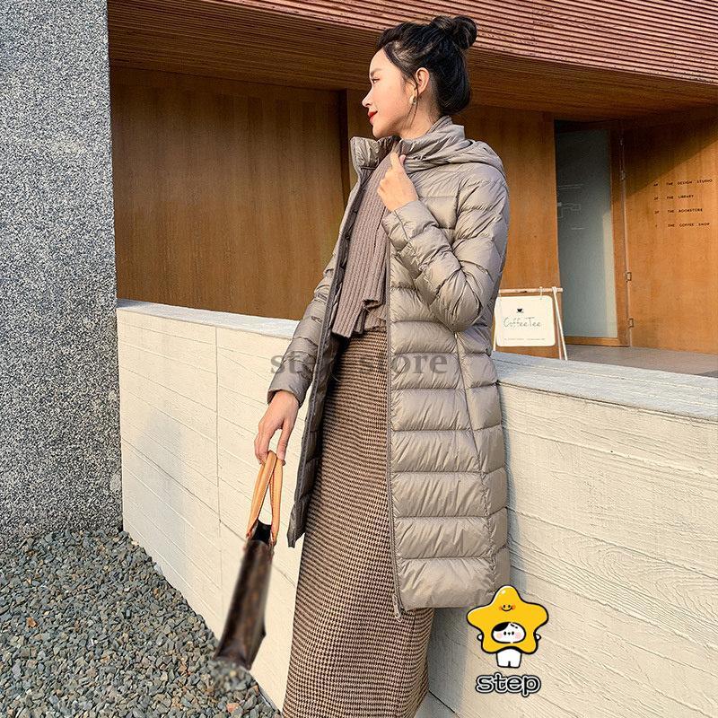 ダウンコート レディース ダウンジャケット ロングコート 軽量 スリム フード付き ライトダウン ウルトラライト 秋冬 暖かい キルティング 着痩せ ダウンコート レディース ダウンジャケット ロングコート 軽量 スリム フード付き ライトダウン ウルトラライト 秋冬 暖かい キルティング 着痩せ
