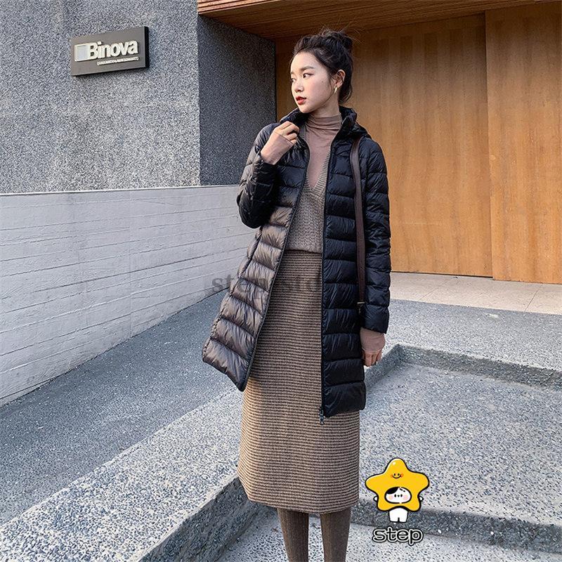 ダウンコート レディース ダウンジャケット ロングコート 軽量 スリム フード付き ライトダウン ウルトラライト 秋冬 暖かい キルティング 着痩せ ダウンコート レディース ダウンジャケット ロングコート 軽量 スリム フード付き ライトダウン ウルトラライト 秋冬 暖かい キルティング 着痩せ