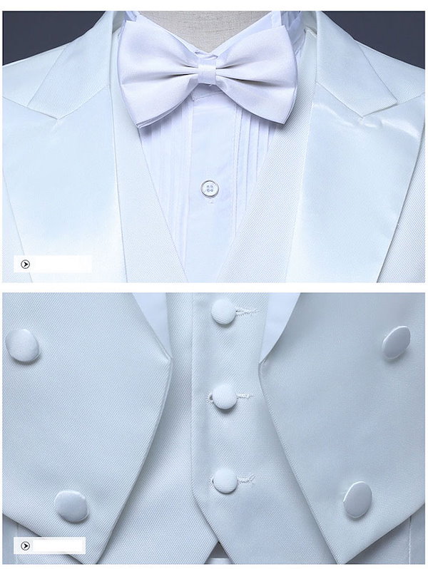 Qoo10] 燕尾服 5点セット ジャケットパンツベス