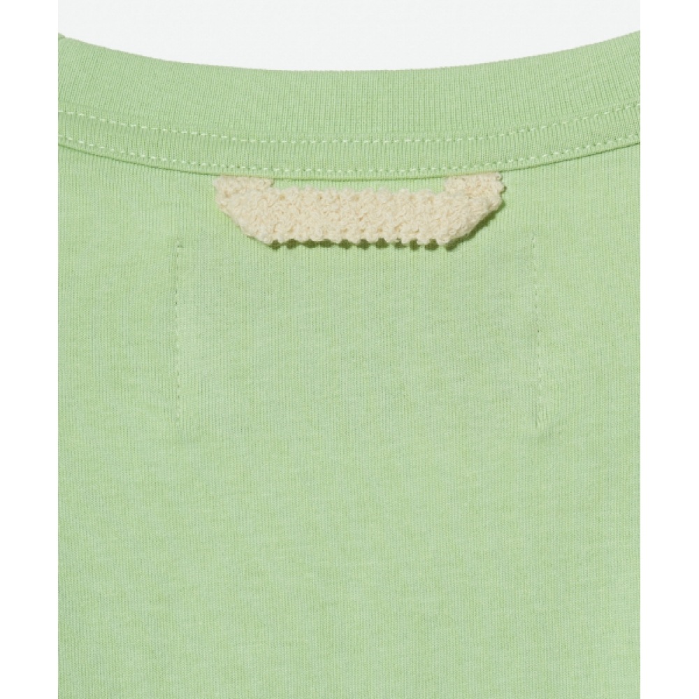 SATUR クラシックスモールロゴショートスリーブ T シャツオリーブミント SATUR クラシックスモールロゴショートスリーブ T シャツオリーブミント