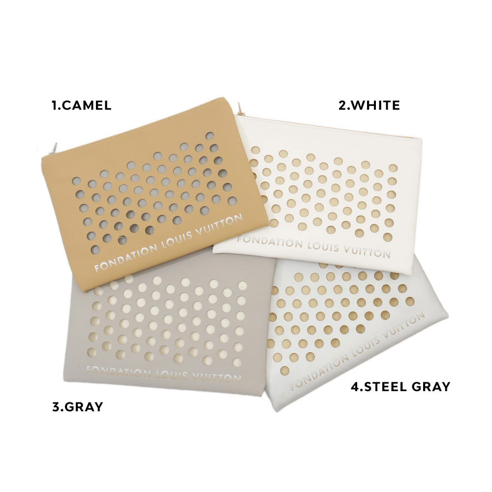 パリ限定 ルイヴィトン美術館 フォンダシオン ルイヴィトン FONDATION LOUIS VUITTON POUCH 277-006007-010 パリ限定 ルイヴィトン美術館 フォンダシオン ルイヴィトン FONDATION LOUIS VUITTON POUCH 277-006007-010