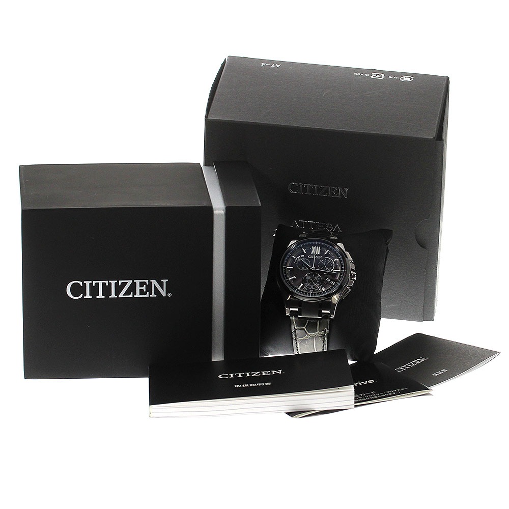 シチズン CITIZEN BY0095-09E/H610-T018891 アテッサ 25周年記念モデル ソーラー電波 メンズ 箱・保証書付き_739773【中古】 シチズン CITIZEN BY0095-09E/H610-T018891 アテッサ 25周年記念モデル ソーラー電波 メンズ 箱・保証書付き_739773【中古】