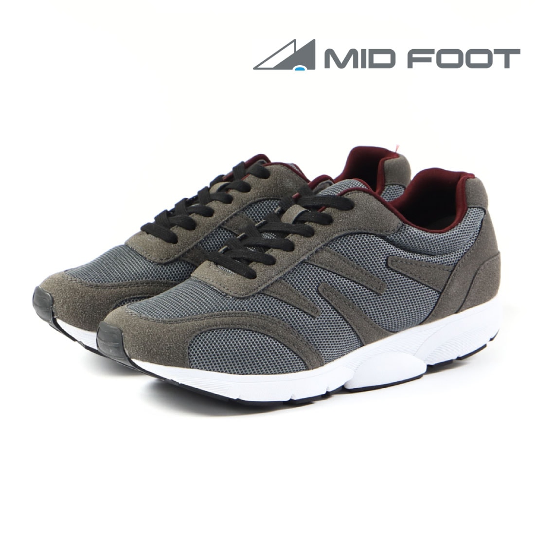 ミッドフット MIDFOOT メンズ スニーカー ライトベーシックウォーク MF