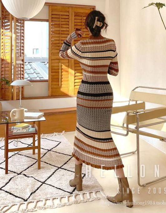 【急速出荷 2025年新作】ニットワンピースタイト タイトニットワンピース 韓国 ニットワンピース タイト ロング レトロ ボーダー レディース ハイネック 秋 冬 長袖 ロング丈 マキシ丈 可愛い 【急速出荷 2025年新作】ニットワンピースタイト タイトニットワンピース 韓国 ニットワンピース タイト ロング レトロ ボーダー レディース ハイネック 秋 冬 長袖 ロング丈 マキシ丈 可愛い