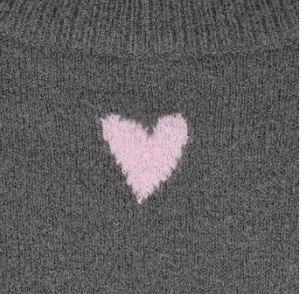 【aeae】 ALPACA COLOR RIB INSIDE-OUT KNIT : GRAY 【aeae】 ALPACA COLOR RIB INSIDE-OUT KNIT : GRAY