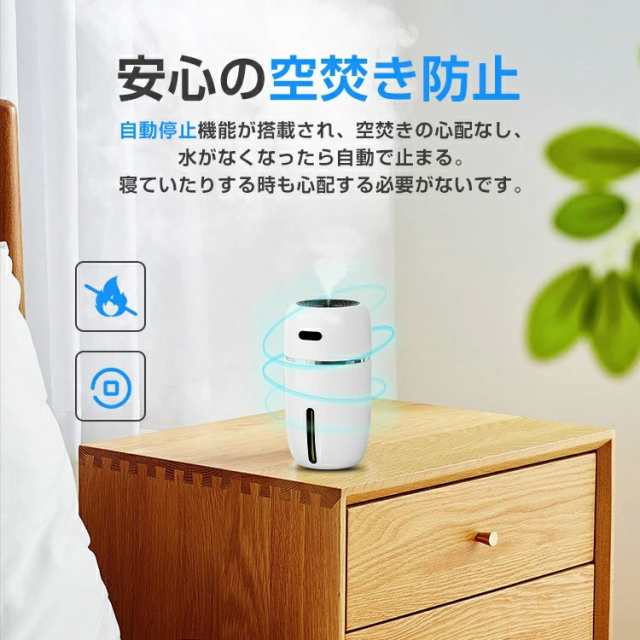 超音波式 加湿器 卓上 USB加湿器 200ml大容量静音 小型 ミニ加湿器 車用 7色ライト付き ザー ペットボトル 空焚き防止 肌乾燥対策 オフィス 学校 家庭 リビング ダイニング 車載用 プレ 超音波式 加湿器 卓上 USB加湿器 200ml大容量静音 小型 ミニ加湿器 車用 7色ライト付き ザー ペットボトル 空焚き防止 肌乾燥対策 オフィス 学校 家庭 リビング ダイニング 車載用 プレ