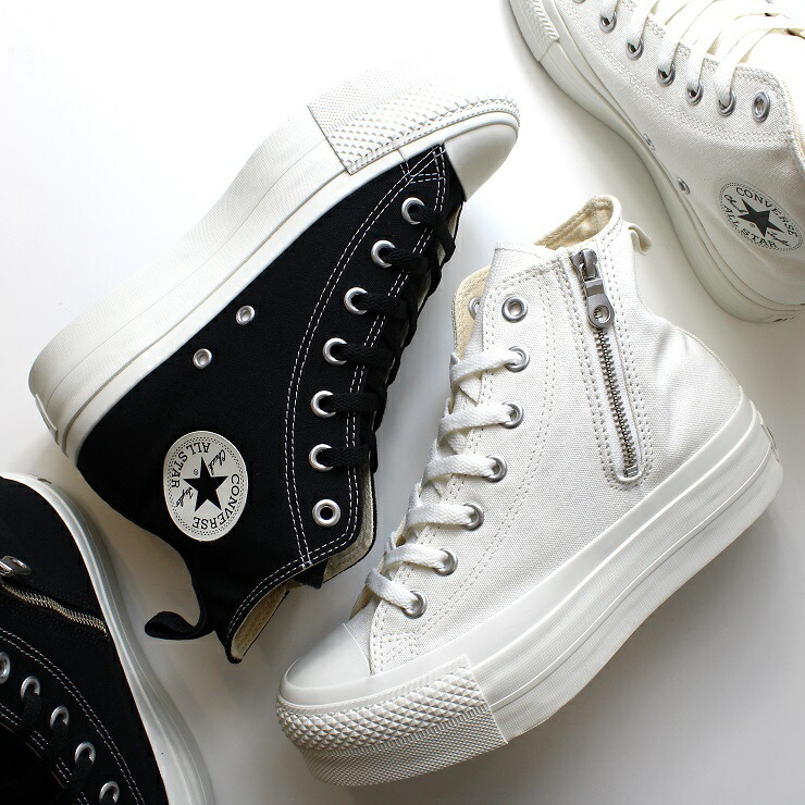 オールスター (R) リフテッド Z HI 31313201 31313200 ALL STAR (R) LIFTED Z HI ブラック ホワイト レディース スニーカー 厚底