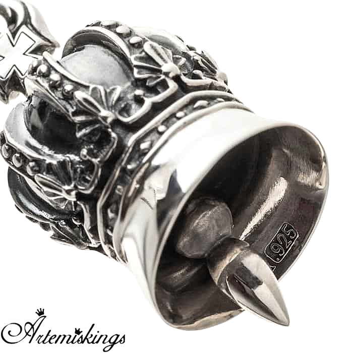 アルテミスキングス ARTEMISKINGS クラウ ンベル シルバー ネックレス ペンダント AKP0145